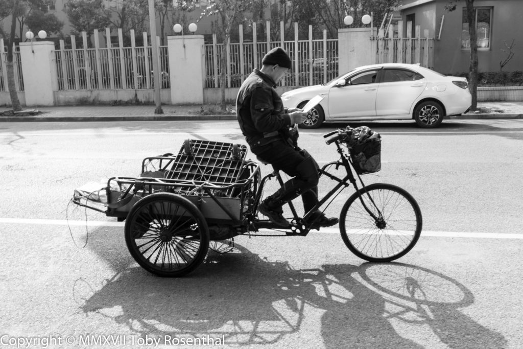 Street Photography Chinese Tricycle